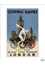 London 1948 Olympics - plakat premium 40x50 cm