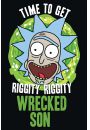 Rick and Morty Wrecked Son - plakat 61x91,5 cm