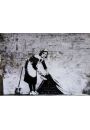 Banksy Sweeping Under Wall - plakat 59,4x42 cm