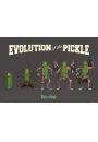 Rick and Morty Evolution Of The Pickle Rick - plakat 91,5x61 cm
