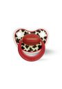 Bibi Swiss Smoczek ortodontyczny uspokajajcy tiger swiss duo/rowy+czerwony