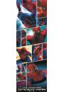 Niesamowity Spiderman collage - plakat 53x158 cm