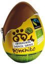Ponchito Jajko niespodzianka czekoladowe fair trade bezglutenowe 20 g Bio