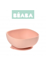 Beaba Silikonowa miseczka z przyssawk pink