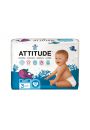 Attitude Little ones, ekologiczne pieluszki dla niemowlt rozm 3 (5-11 kg), 30 szt