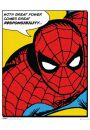 Spiderman - retro plakat 40x50 cm