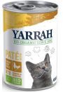 Yarrah Pasztet dla dorosego kota z kurczaka ze spirulin i algami 400 g Bio