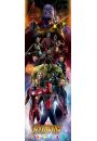 Avengers Infinity War Bohaterowie - plakat 53x158 cm