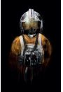 Star Wars Gwiezdne Wojny Rebel Pilot - plakat premium 21x29,7 cm