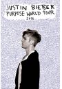 Justin Bieber Purpose World Tour - plakat
