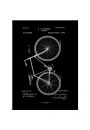 Patent Rower Projekt 1894 - retro plakat 50x70 cm