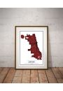 Crimson Cities - Chicago - plakat 30x40 cm