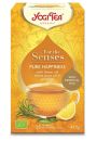 Yogi Tea Herbatka dla zmysw szczcie z zielon herbat i olejkami eterycznymi (for the senses pure happiness) 44 g Bio