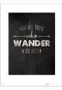 Adventure Wander Lost - plakat premium 30x40 cm