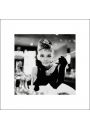 Audrey Hepburn B&W - reprodukcja 40x40 cm