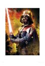 Star Wars Gwiezdne Wojny vader splatter - plakat premium 60x80 cm