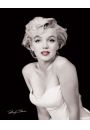 Marilyn Monroe Red Lips - plakat 40x50 cm