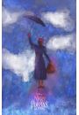Mary Poppins powraca - plakat premium 40x50 cm