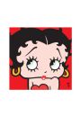 Betty Boop Red - plakat premium 40x40 cm