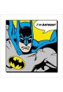 Batman I'm Batman - plakat premium 40x40 cm