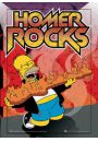 The Simpsons homer rocks - plakat 3D