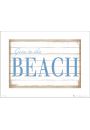Gone to Beach - plakat premium 40x30 cm