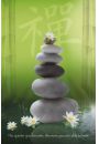 Zen Stones - Kamienie - plakat motywacyjny 61x91,5 cm
