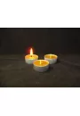 MagoiAgni wieca tealight z wosku pszczelego, kolor naturalny