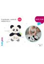 Babyono Przytulanka - szelecik Panda Polly