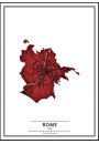 Crimson Cities Rome - plakat 60x80 cm