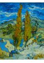 Vincent Van Gogh, The Poplars at Saint-Rmy - plakat 29,7x42 cm