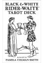 Black & White Rider-Waite Tarot, karty