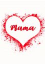 Mama, serce - plakat 61x91,5 cm