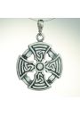 Sotis Krzyż celtycki okrągły, oksydowany Ag925, 5,6g