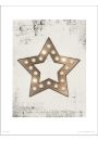 Christmas Star Lights - plakat premium 30x40 cm