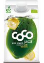 Coco Dr. Martins Woda kokosowa z bananem 500 ml bio