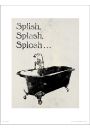 Splish Splash Cream - plakat premium 30x40 cm