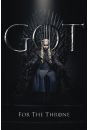 Gra o Tron Daenerys For The Throne - plakat 61x91,5 cm