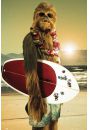 Chewie z Desk Surfingow - Star Wars Gwiezdne Wojny - plakat 61x91,5 cm