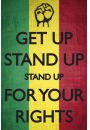 Bob Marley Get Up Stand up - plakat 61x91,5 cm
