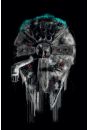 Star Wars Gwiezdne Wojny Sok Millenium - plakat premium 59,4x84,1 cm