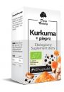 Dary Natury Kurkuma z czarnym pieprzem 555 mg Suplement diety 60 kaps. Bio