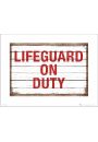 Lifeguard On Duty - plakat premium 40x30 cm