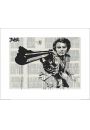 Clint Eastwood - plakat premium 50x40 cm