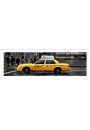 Nowy Jork 7th Avenue Taxi - plakat premium 95x33 cm