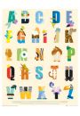 Disney Alfabet / Literki - plakat