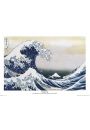 Japonia - Hokusai Great Wave - plakat 140x100 cm