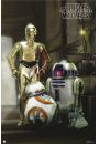 Star Wars Gwiezdne Wojny Przebudzenie Mocy Droidy - plakat