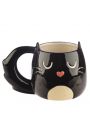 Ceramiczny kubek Czarny Kot