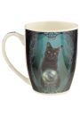 Kubek z grafik Lisy Parker, Czarny kot i czarownica